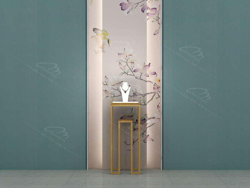 藝術風展柜設計